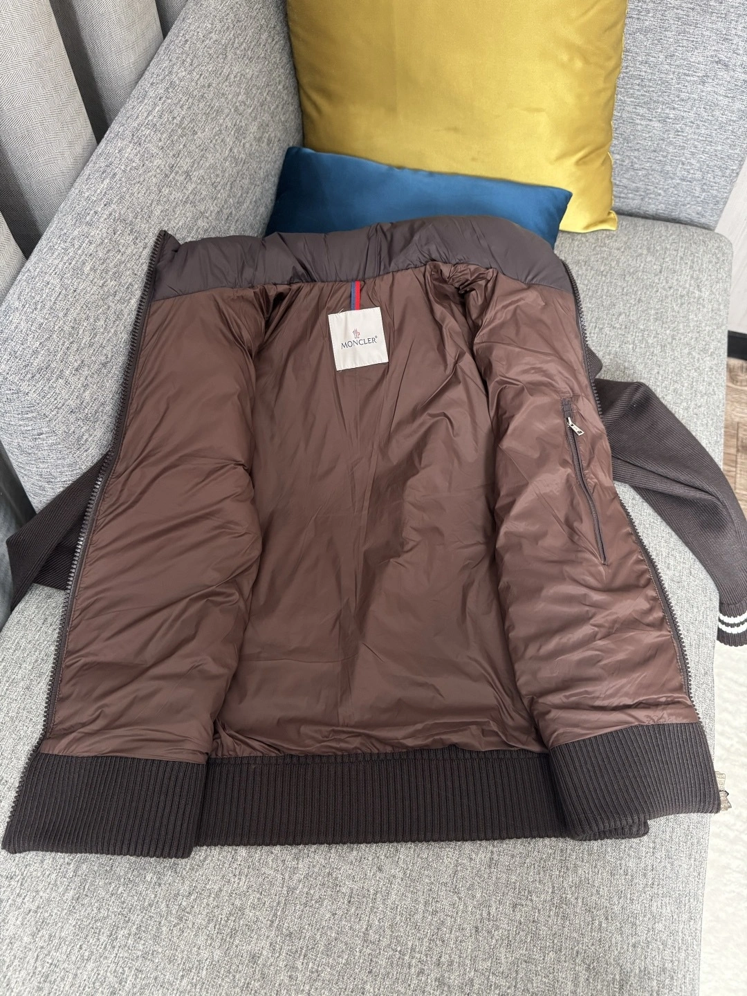 wg.luxury-- 7o9385r Down jacket white goose down 2colour item: E-F409I1524-2